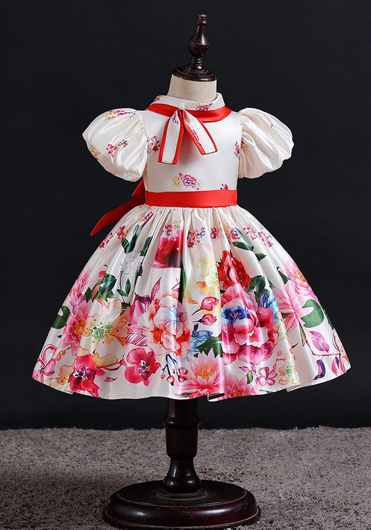 Children's Dress Birthday Princess Dress Flower Girl Little Girl Trendy Puffy Girls Performance Costume Summer