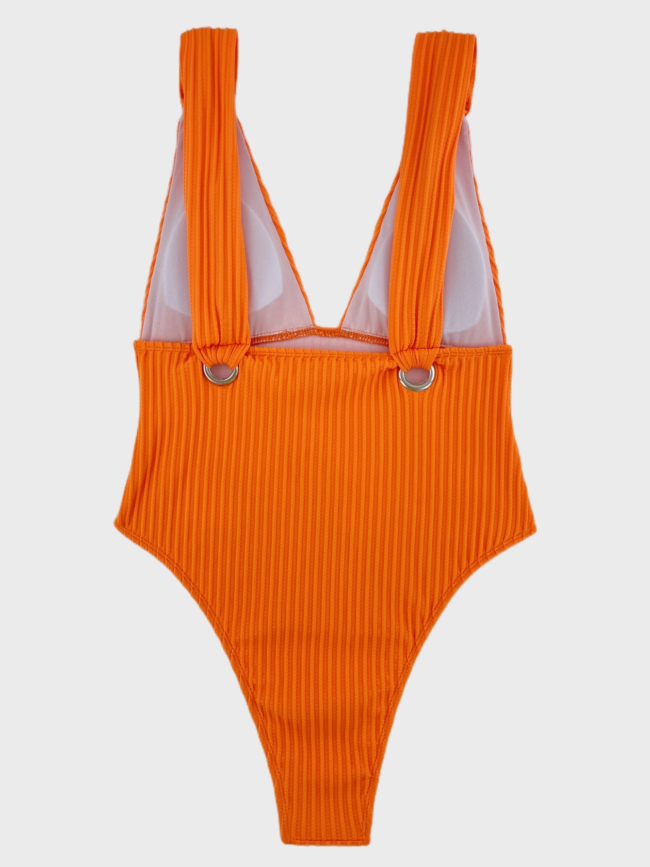 BamBam One piece women's sexy solid color bikini swimsuit - BamBam