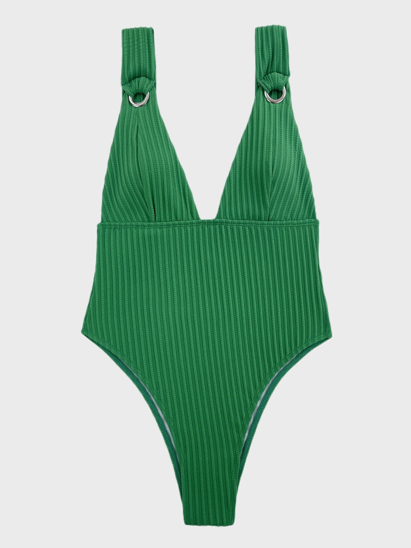 BamBam One piece women's sexy solid color bikini swimsuit - BamBam