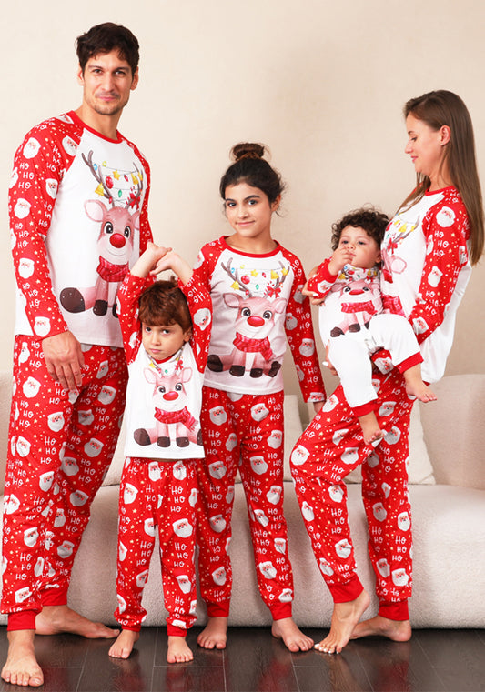 Family Pajamas Set For Baby Boys And Girls Women's Clothing Men's Christmas Parent-Child Pajamas