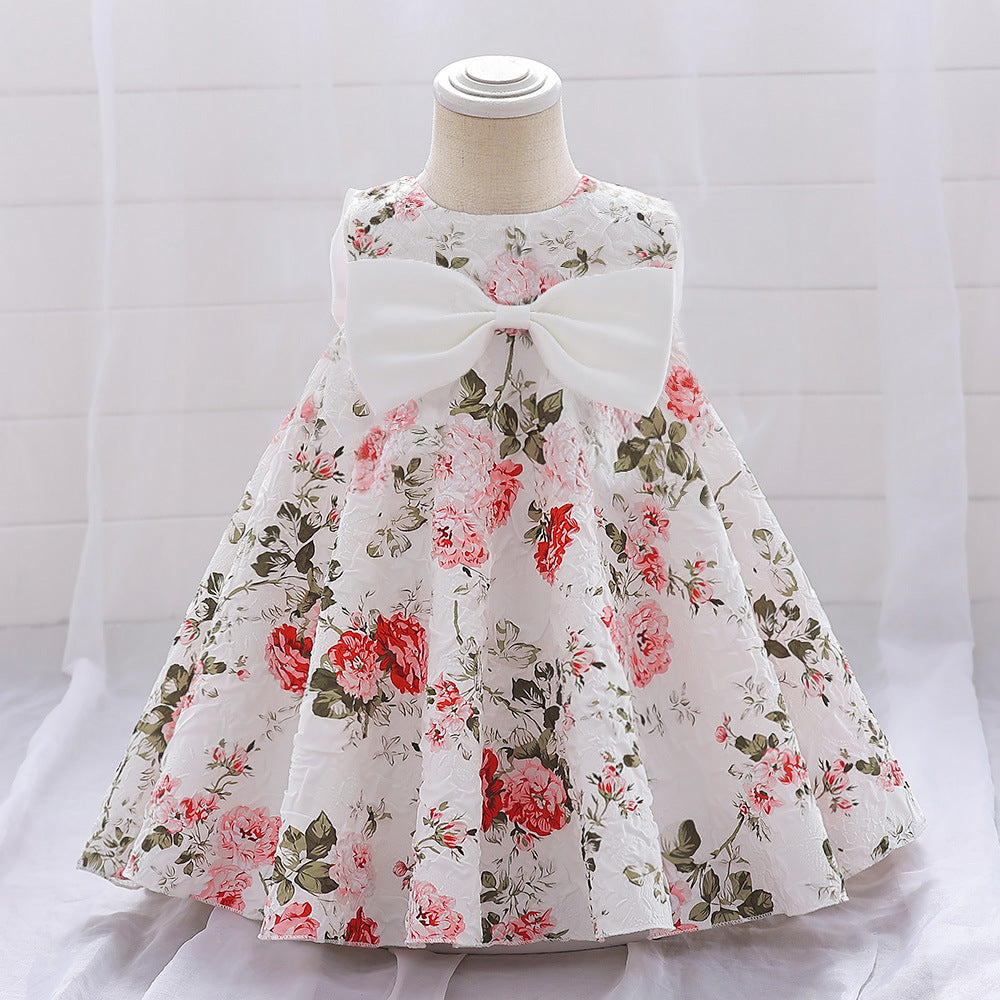 BamBam Girl printed princess dress - BamBam