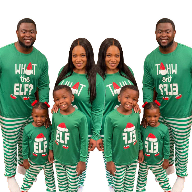 BamBam Christmas Women Print Round Neck Long Sleeve Pajama Set - BamBam