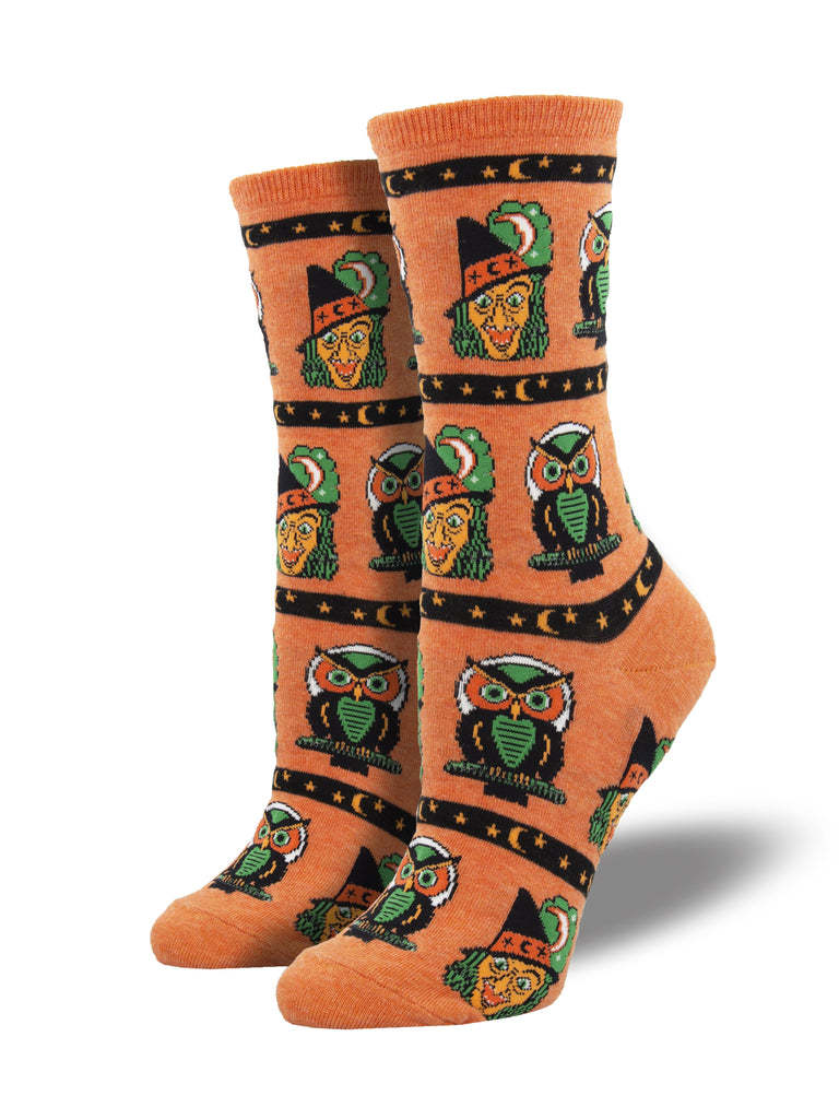 BamBam Halloween Creative Funny Pumpkin Jacquard Trendy Socks For Men And Women Mid-Calf Socks - BamBam