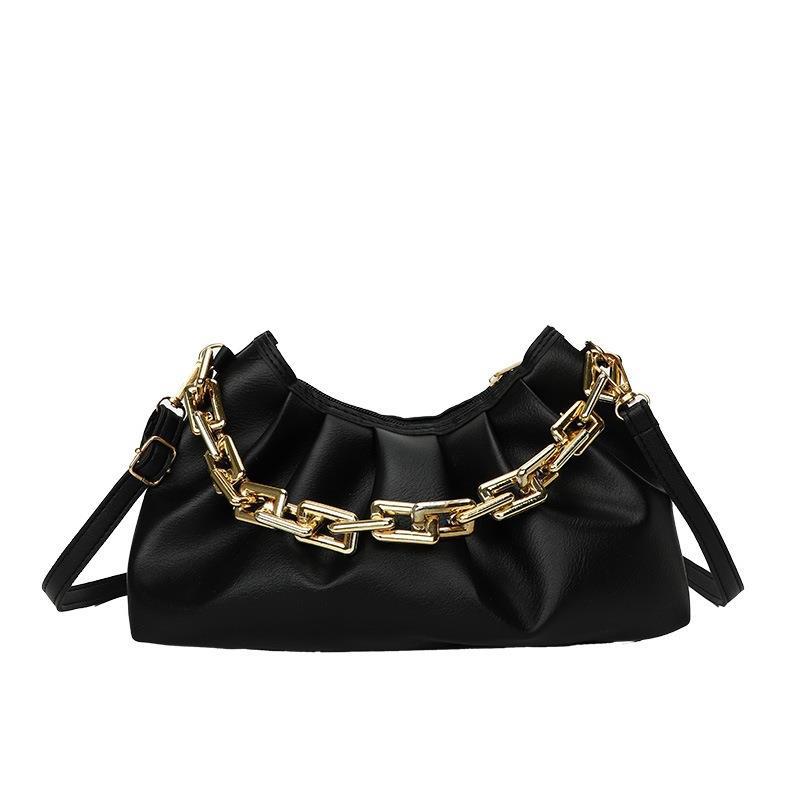 BamBam Summer Fashion Chain Shoulder Underarm Bag Simple Hand-Held Diagonal Women'S Bag - BamBam