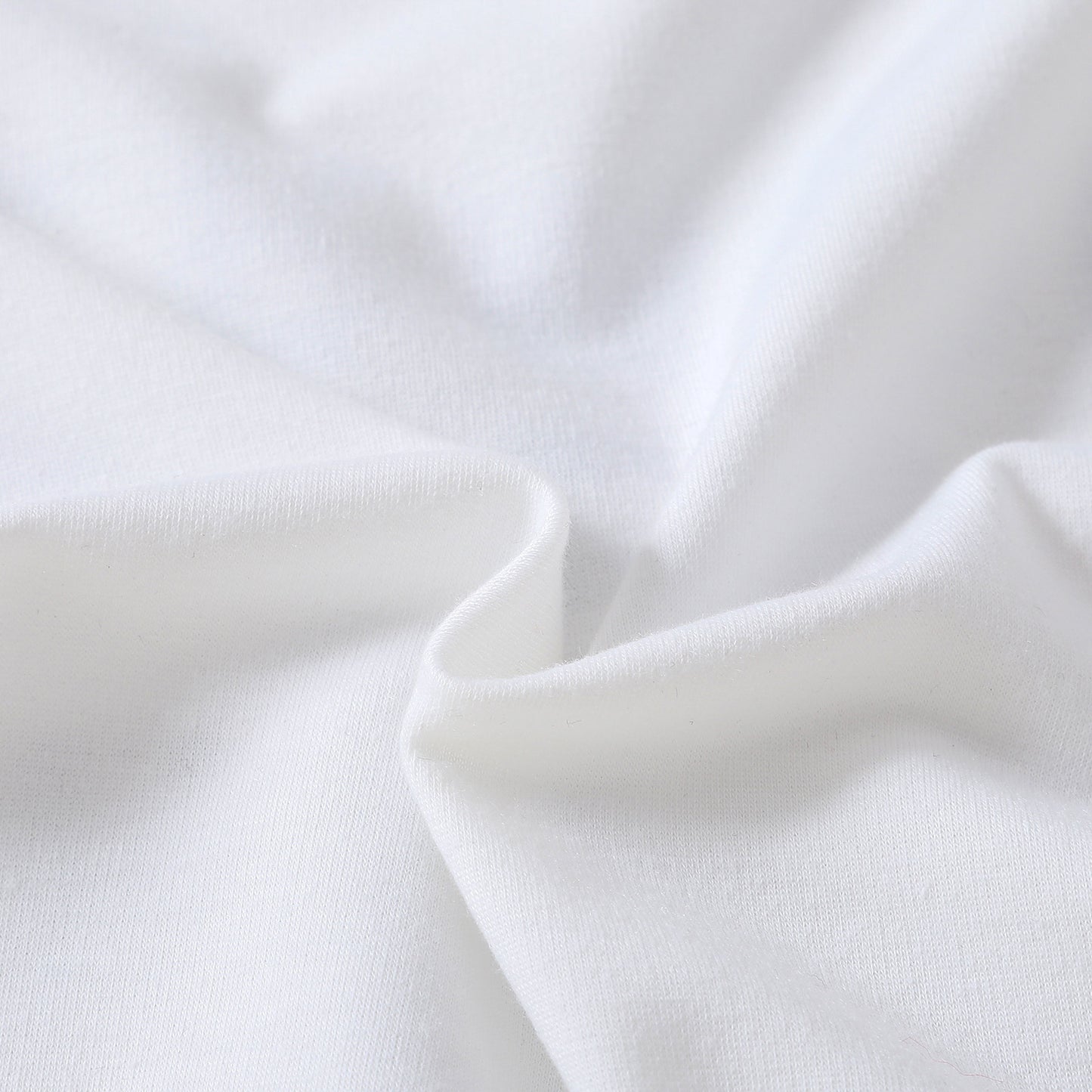 BamBam Girl Autumn Lace Sleeve Long Sleeve White Letter Print T-Shirt - BamBam