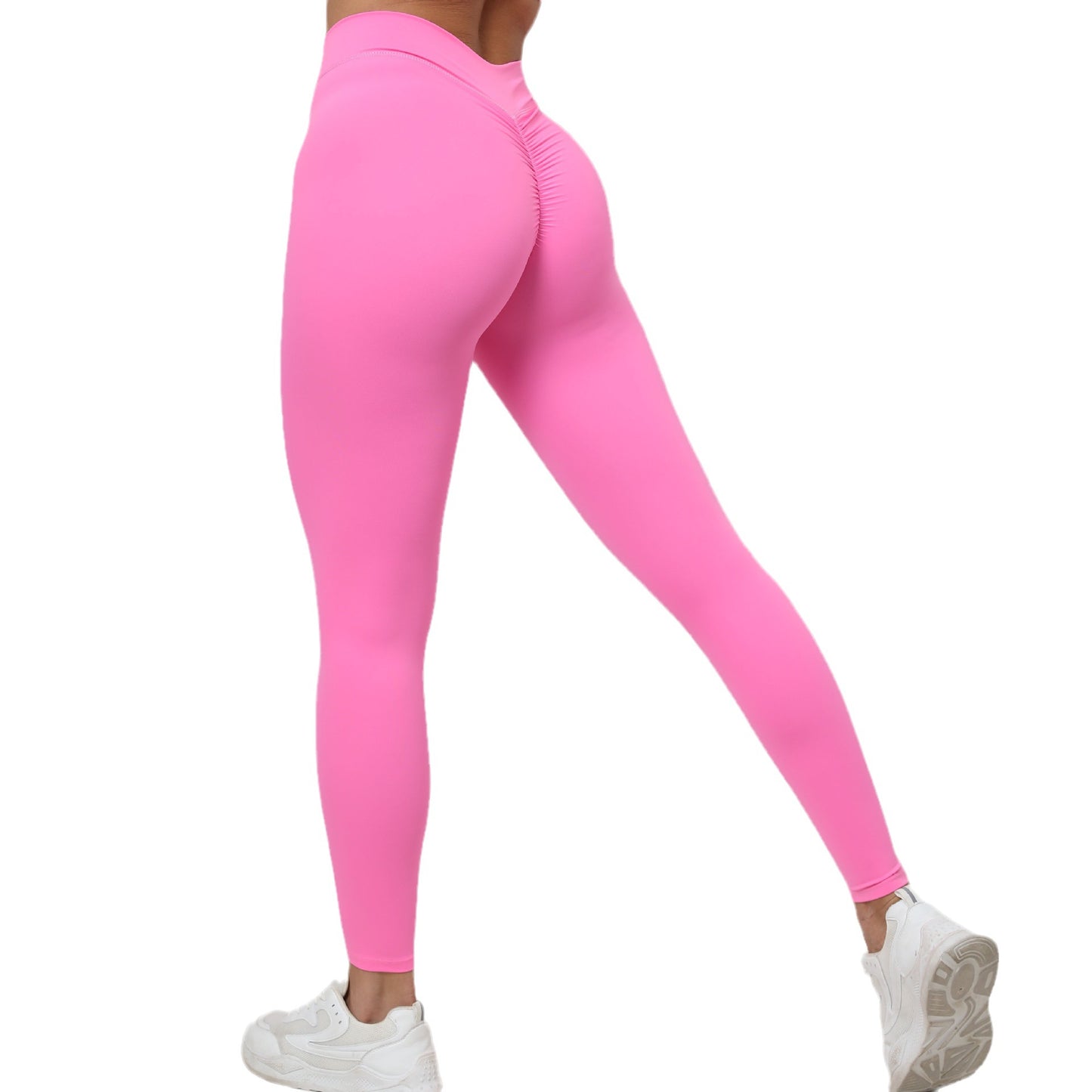 BamBam Women pleated running sports quick-drying yoga pants - BamBam