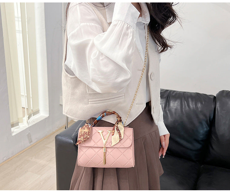 BamBam Mini Bag Trendy Autumn And Winter Fashion Versatile Ladies Shoulder Messenger Bag Female Bag - BamBam