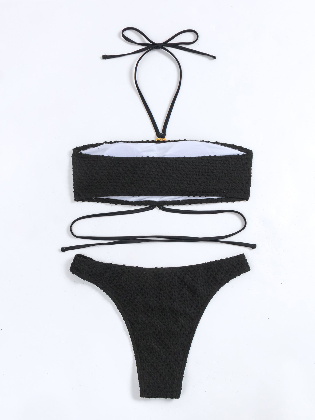 BamBam Diamond Chain Two Pieces Bikini Swimsuit Sexy Women's Swimwear - BamBam