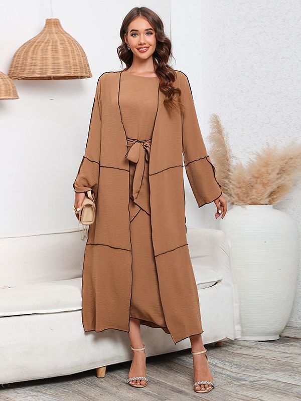 BamBam Women Long Sleeve DressThree-Piece - BamBam