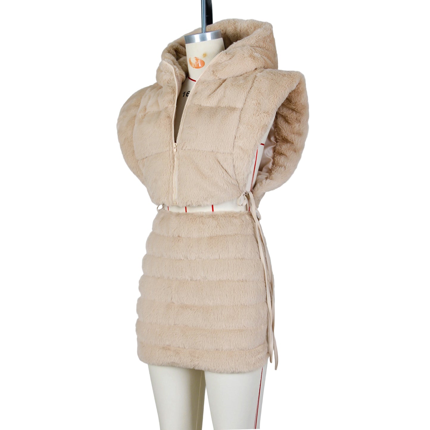 BamBam Women winter hooded warm vest jacket - BamBam