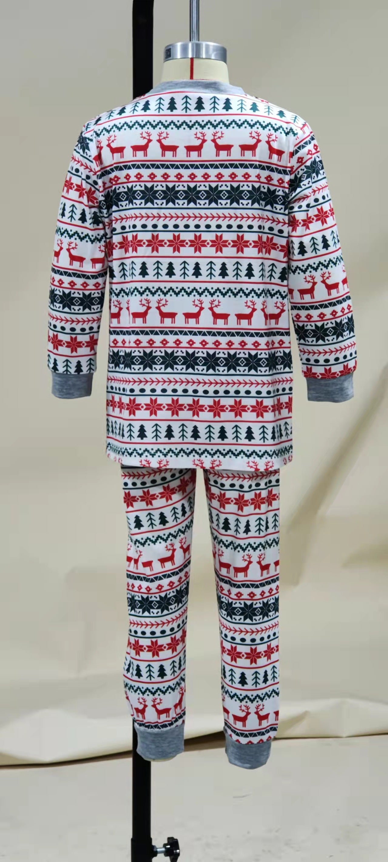 BamBam Christmas Family Wear Loungewear Pajama Two-piece Set - BamBam