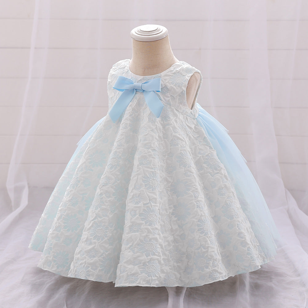 BamBam Girl flower girl princess dress - BamBam