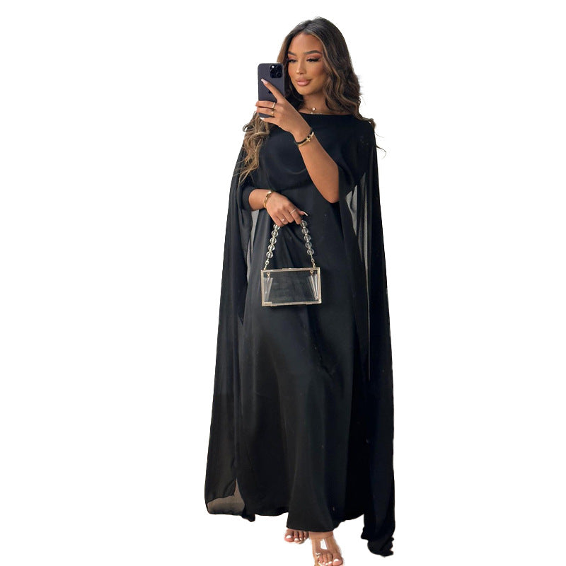 BamBam Muslim Women Round Neck Robe - BamBam