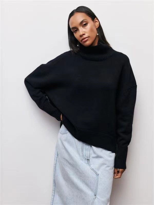 BamBam Women loose turtleneck sweater - BamBam