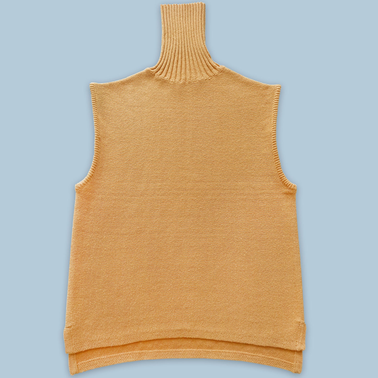 BamBam Women Casual Turtleneck Sleeveless Sweater - BamBam