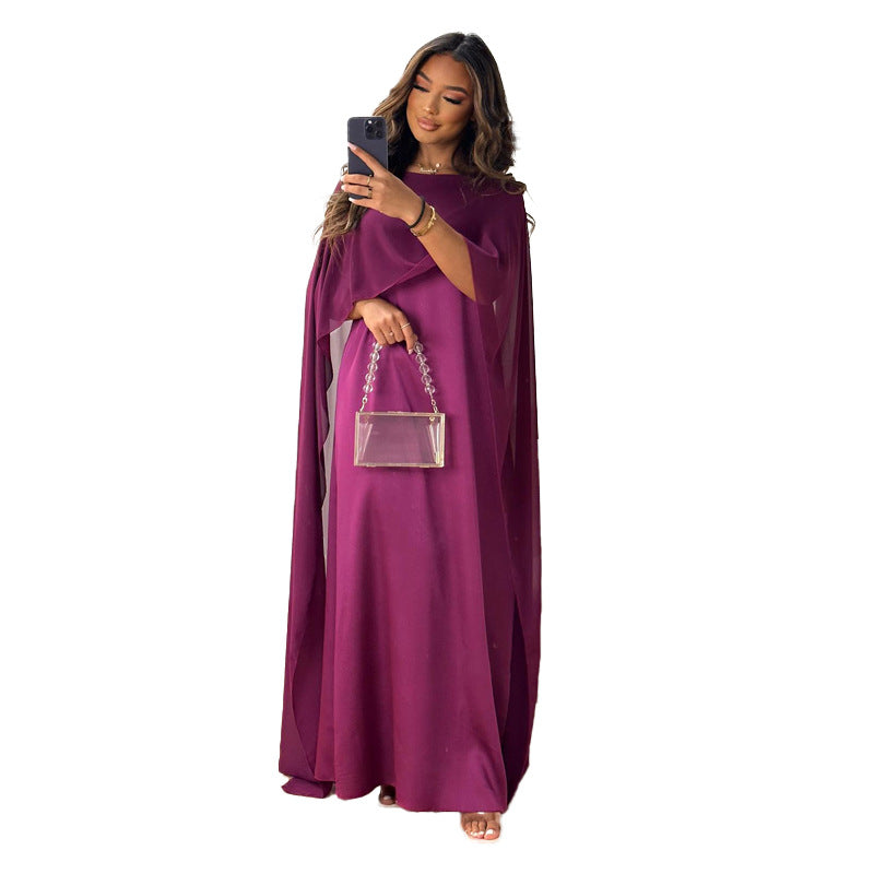 BamBam Muslim Women Round Neck Robe - BamBam