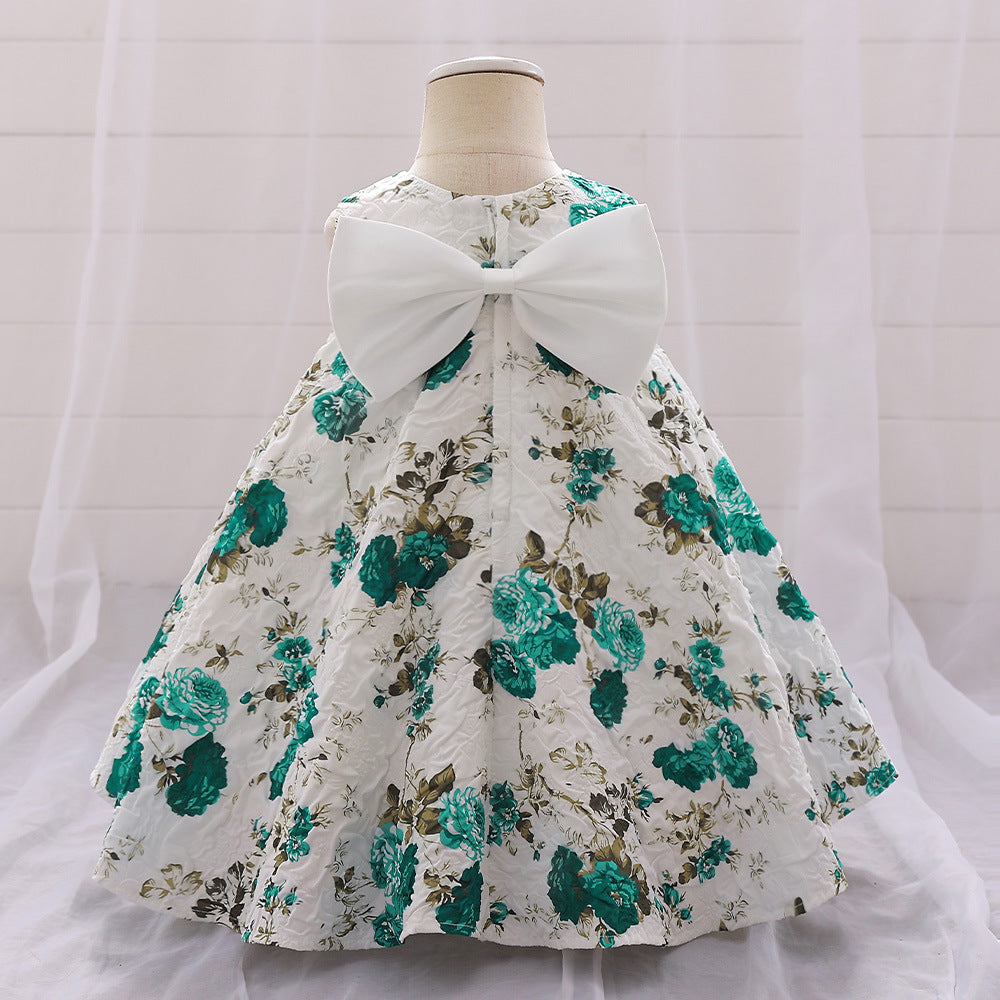 BamBam Girl printed princess dress - BamBam