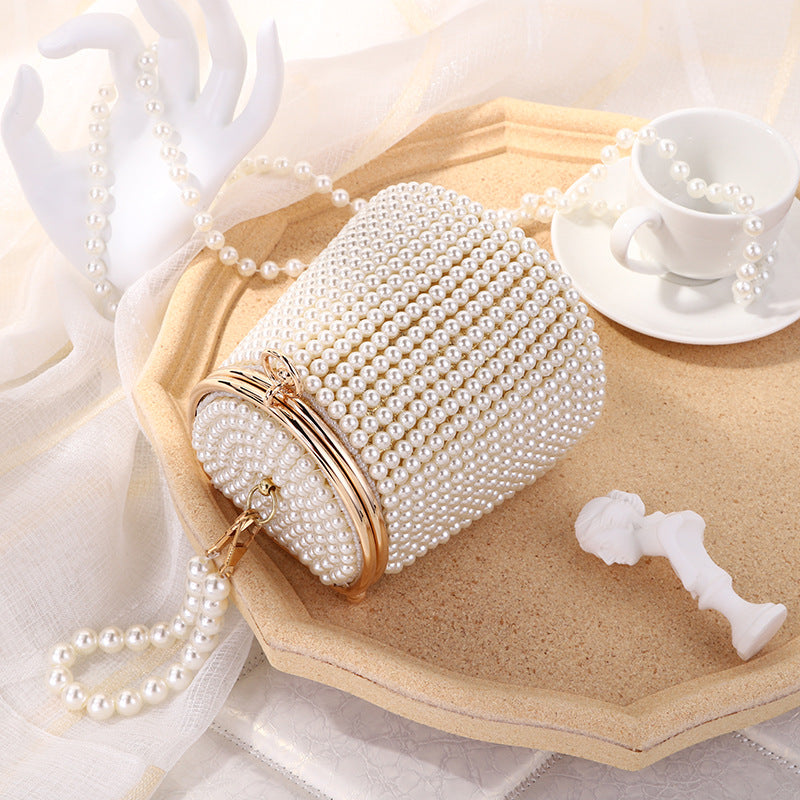 BamBam Portable Pearl Evening Bag - BamBam Clothing