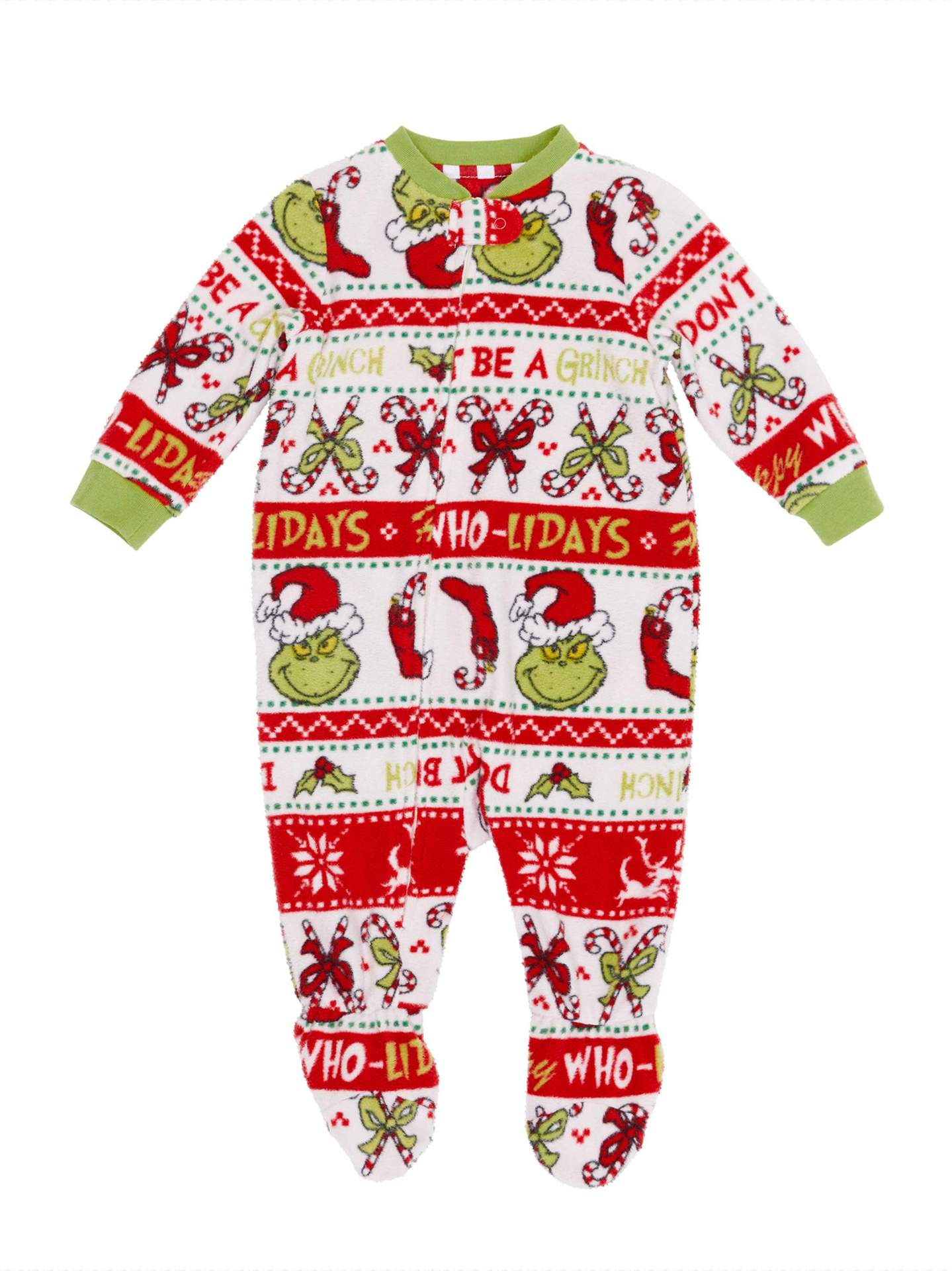 BamBam Parent-Child Autumn Clothing Family Cartoon Christmas Suit Trendy Pajamas - BamBam