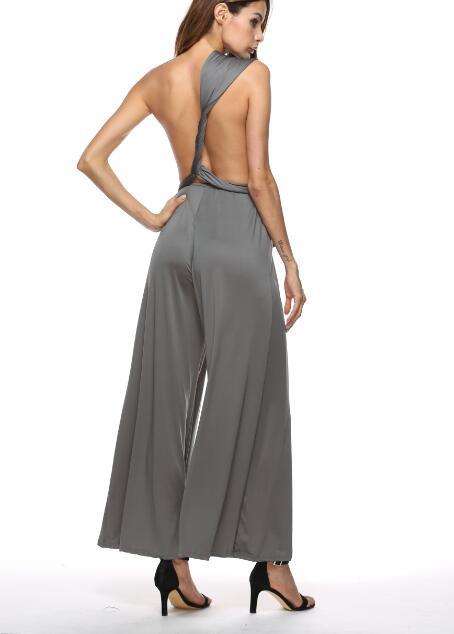 BamBam Women Crossover Sleeveless Jumpsuit - BamBam Clothing