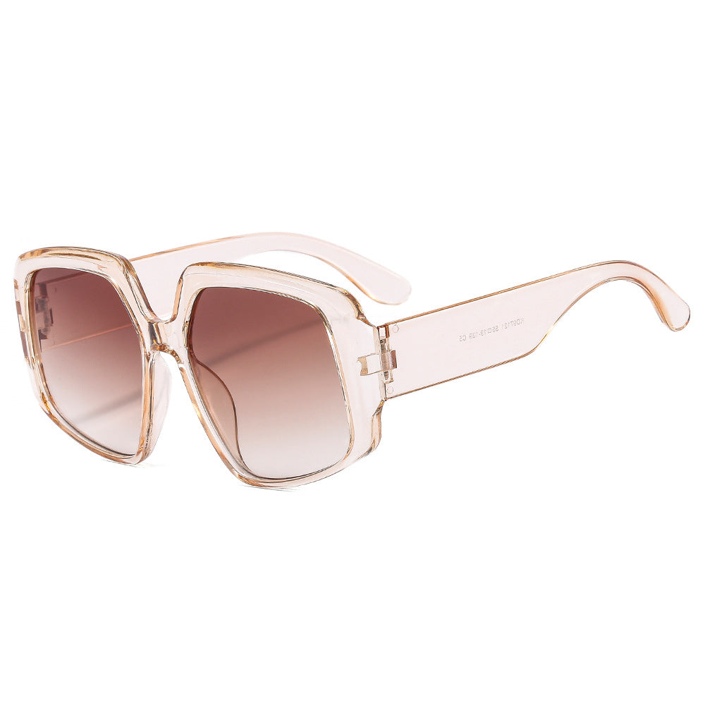 BamBam Irregular sunglasses fashion retro sunglasses ladies modern trendy sunglasses - BamBam