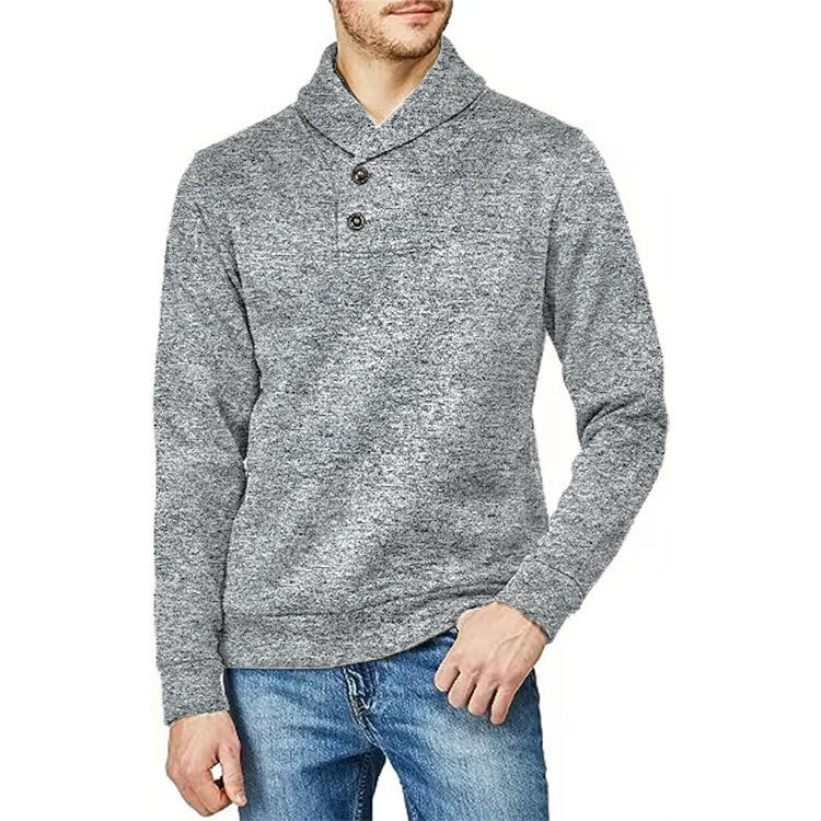 BamBam Men's Autumn Loose Casual PulBamBam Long Sleeve Sweater - BamBam