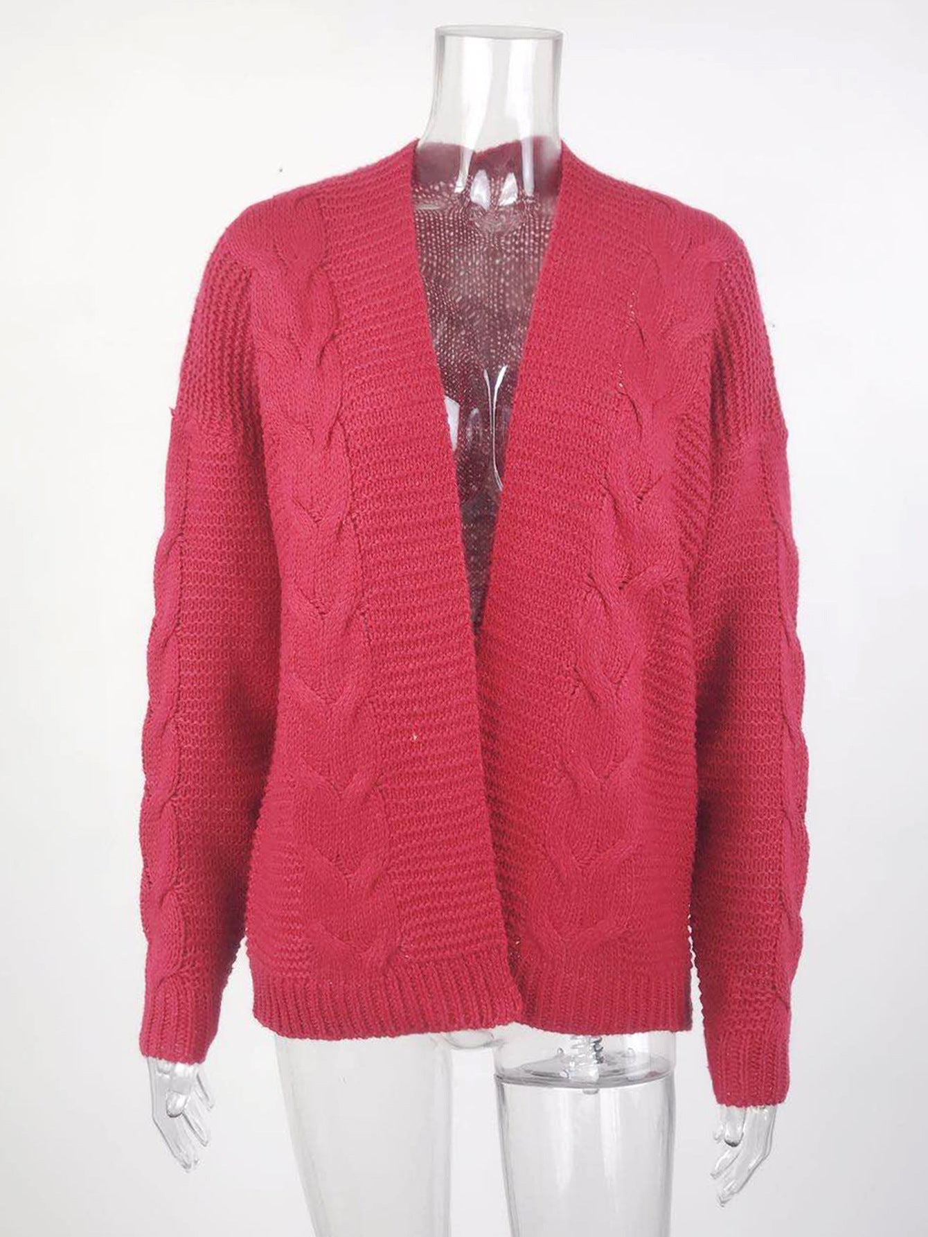 BamBam Autumn And Winter Sweaters Warm Knitting Cardigan Tops For Women - BamBam