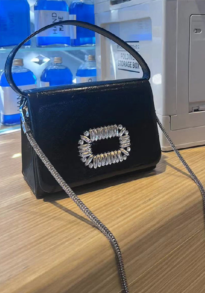 Handbag bag women's fashion diamond small square bag all-match chain Messenger small bag