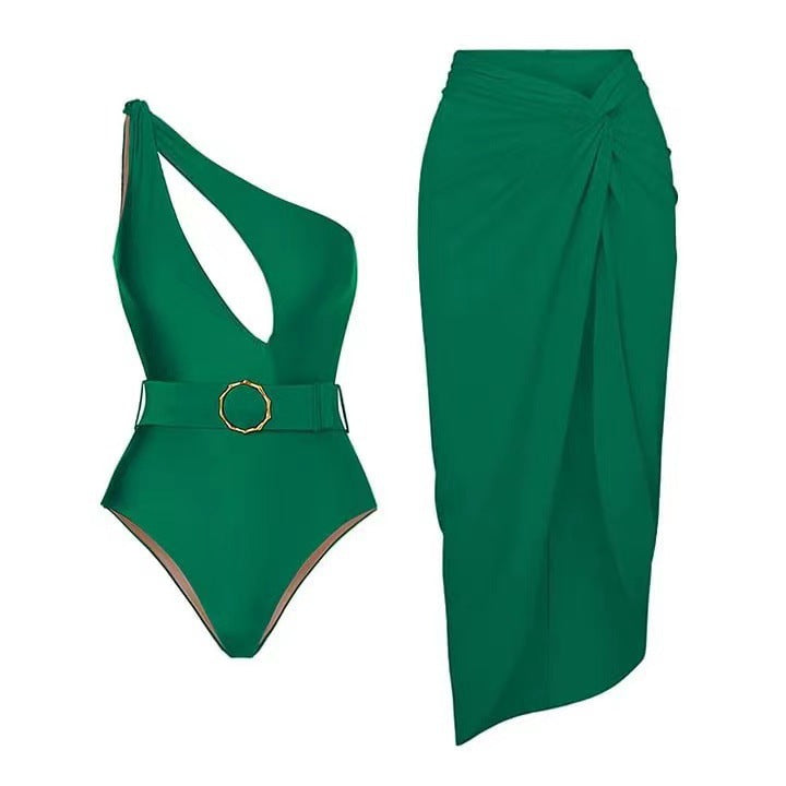 BamBam Women Sexy Holidays Beach One Piece Swimwear - BamBam