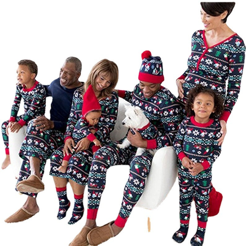 BamBam Christmas Family Wear Loungewear Pajama two-piece set - BamBam