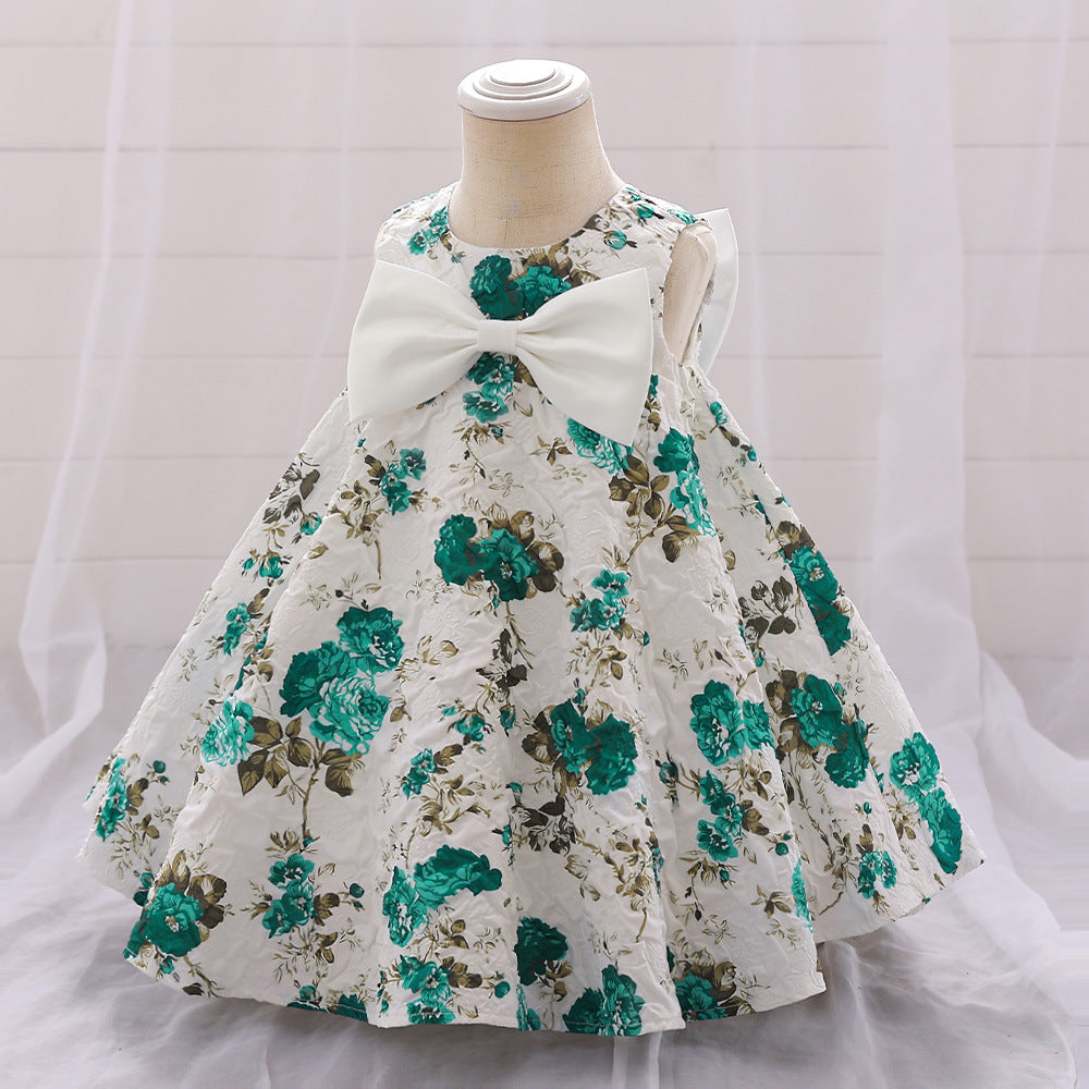 BamBam Girl printed princess dress - BamBam