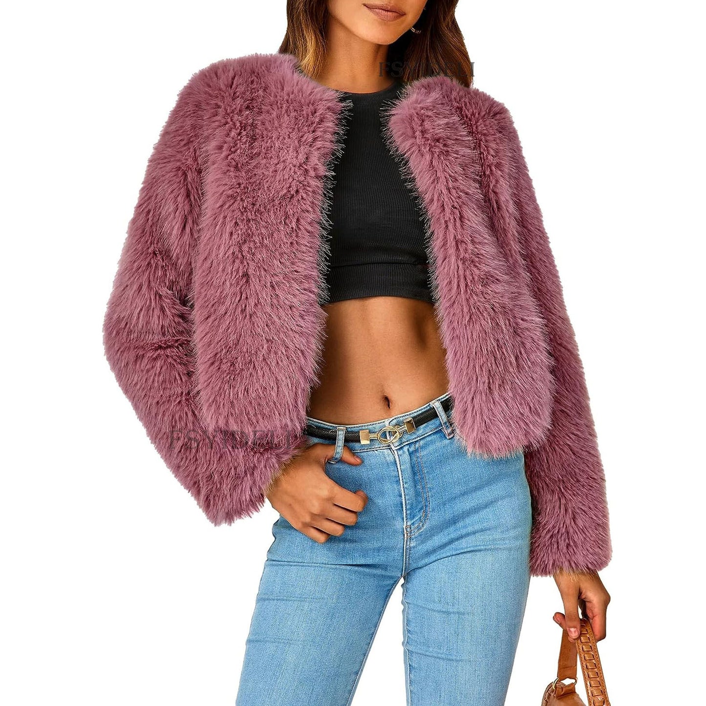 BamBam Women Winter Fur Plush Jackets - BamBam