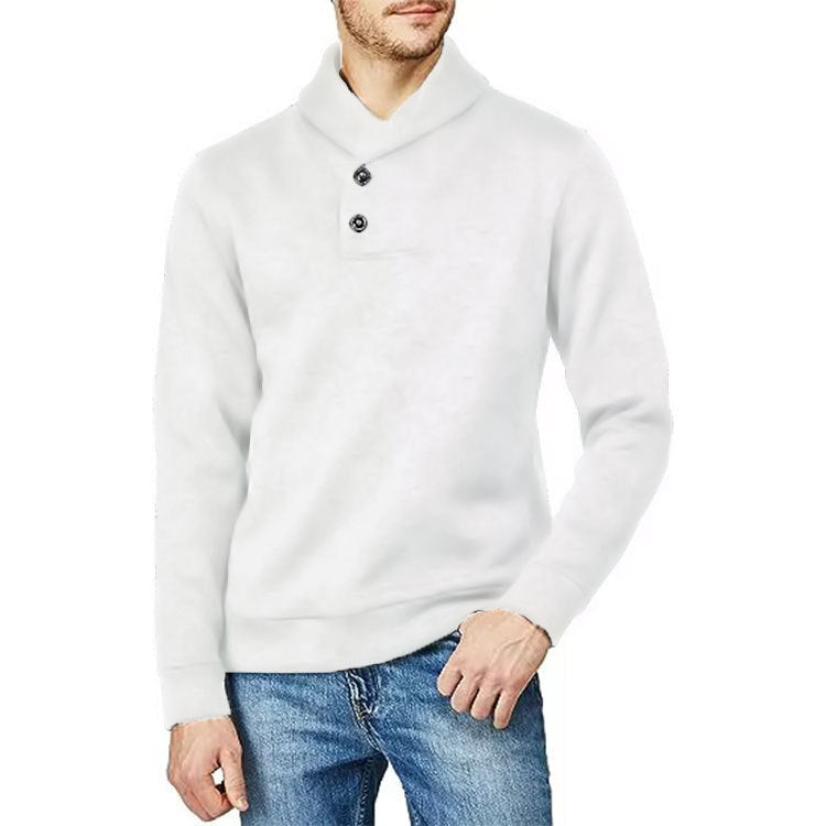 BamBam Men's Autumn Loose Casual PulBamBam Long Sleeve Sweater - BamBam