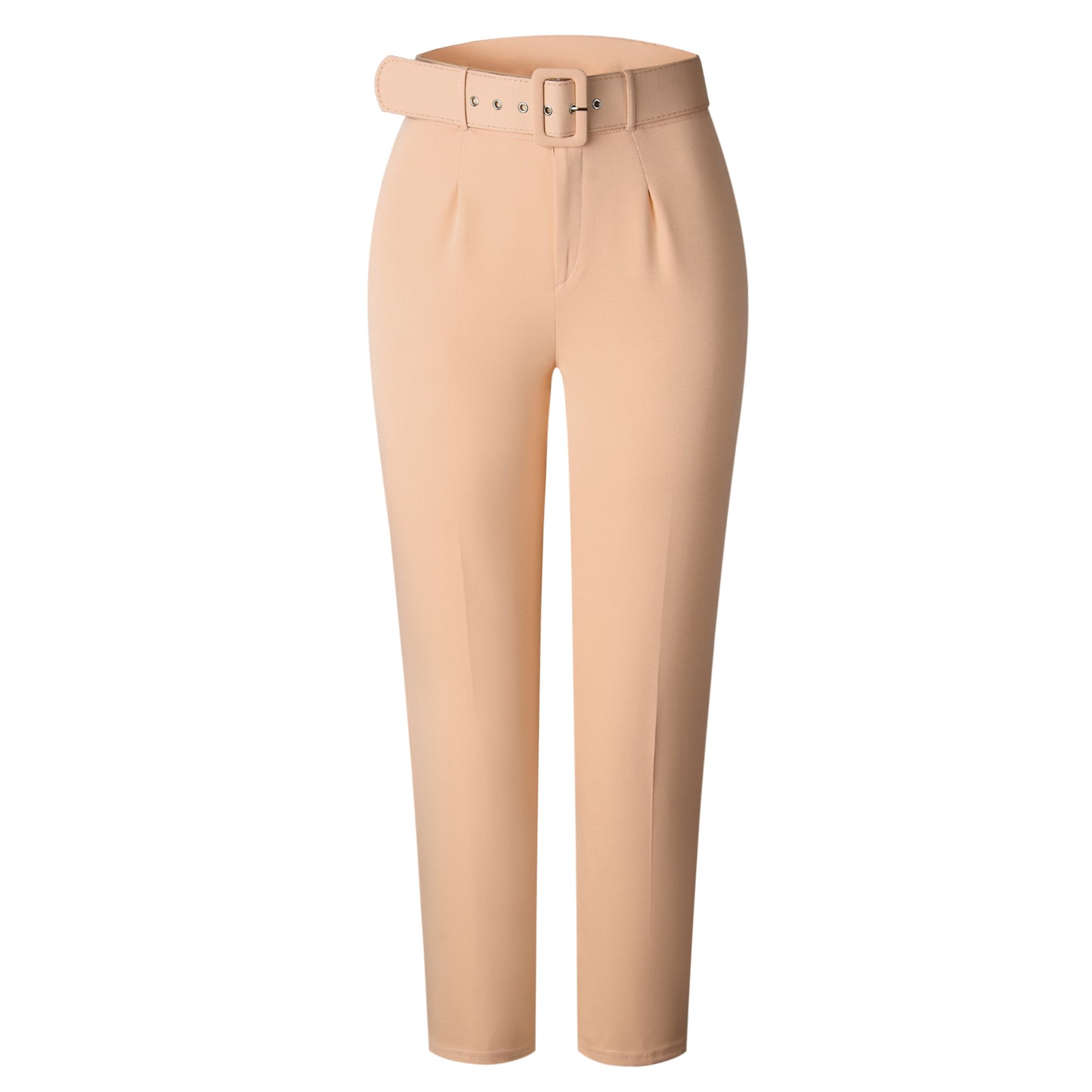 BamBam Women's Spring And Summer High Waist Casual Pants Slim Fit Set Career Women's Trousers Autumn Professional Pants - BamBam
