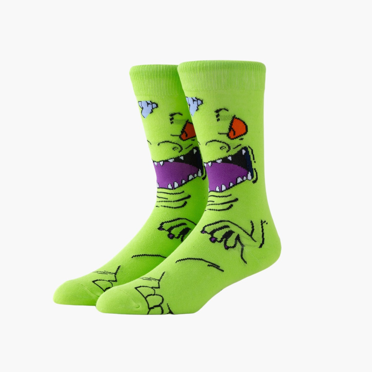 BamBam Cartoon spiderman mid-calf socks - BamBam